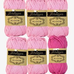 Scheepjes bloom pakket Rose /fuchsia