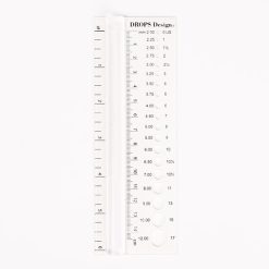 Alternative view of Drops-Naaldlineaal wit