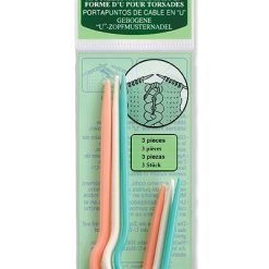 Clover 341 kabelnaalden "U" shape