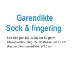 garendikte sock-fingering