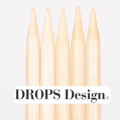 Drops sokkennaald basic -naald zonder knop 20 cm 5,5-12mm