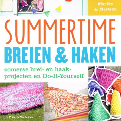 Summertime breien & haken - Marike Doedens en Marleen van der Pas, omslag
