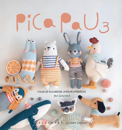 Pica Pau 3: maak 20 kleurrijke amigurumidiertjes – Yan Schenkel