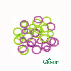 Alternative view of CLOVER 3107 Soft stitch ring markers