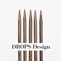 Drops sokkennaald-naald zonder knop-Symfonie wood  20 cm 2.5-5.0mm