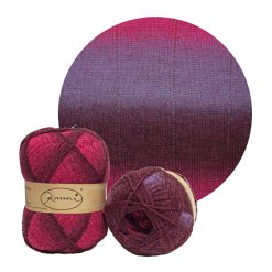Kauni effectgaren 8/2 EG roze/paars/aubergine