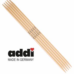 Addi Bamboe -Sokkennaald/Naald zonder knop 15 & 20  cm