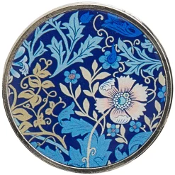 Hobby Gift Create Naaldenmagneet Floral woodblock