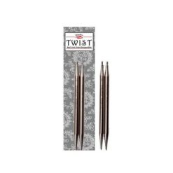 Alternative view of Chiaogoo Twist stalen naaldpunten  small 100 en 128 mm