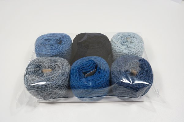 Shetland Finlandia pakketje 150 gram Blauwtinten