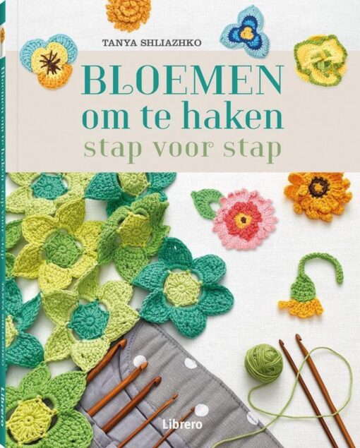 Bloemen om te haken stap voor stap