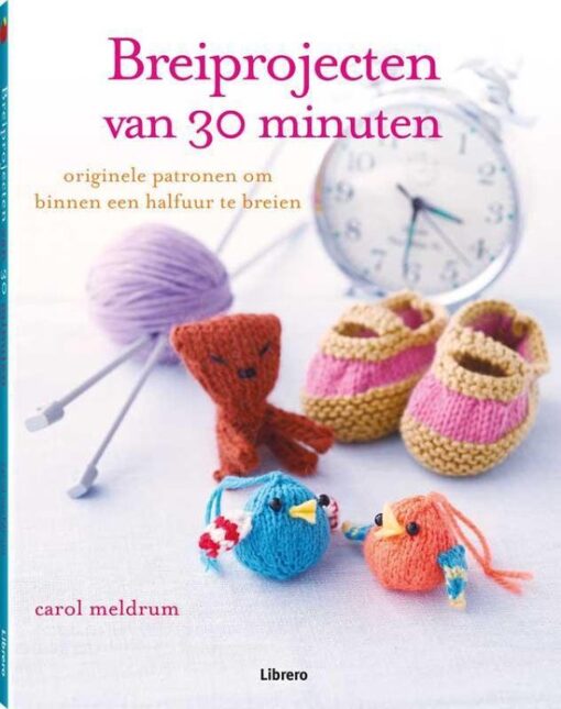 Breiprojecten van 30 minuten – Carol Meldrum – omslag