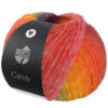 5 rood/oranje/geel/paars