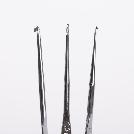 Drops haaknaald basic -13 cm /0,75-1,75mm staal