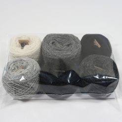 Shetlandwol Finlandia pakketje 150 gram Grijstinten