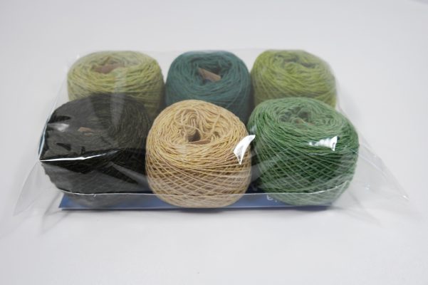 Shetlandwol Finlandia pakketje 150 gram Groentinten