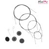 KnitPro Thin & Flex Swivel kabel 360° | FinlandiaImport