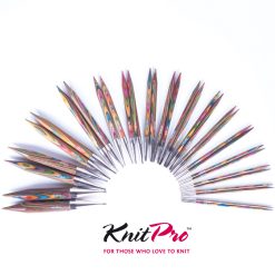 Knitpro Symfonie wood verwisselbare naaldpunten 100 én 128mm