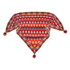 Christel Seyfarth - MALTHESE SHAWL- red