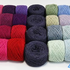 Shetlandwol Finlandia pakket 4 Fuchsia