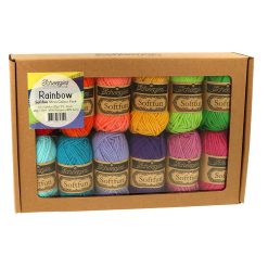 Scheepjes Softfun colourpack RAINBOW 12 x 20 gram